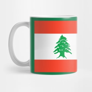 Lebanon Flag Mug